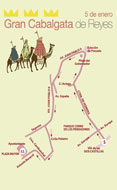 Recorrido de la Cabalgata de Reyes 2013 (Se abre en ventana nueva)