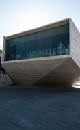 Imagen del exterior de la nueva mediateca de Pozuelo (Se abre en ventana nueva)
