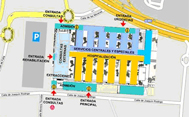 Plano de los accesos al Hospital Puerta de Hierro (Se abre en ventana nueva)