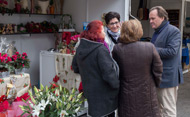 Susana Pérez Quislant, alcaldesa de Pozuelo, en la I Feria del Regalo Navideño (Se abre en ventana nueva)