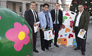 La alcaldesa de Pozuelo, Susana Pérez Quislant, presneta la nueva campaña de reciclaje de vidrio (Se abre en ventana nueva)