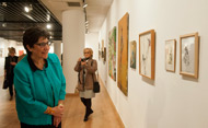 Susana Pérez Quislant visita la exposición Amados Míos (Se abre en ventana nueva)
