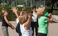 Clase de zumba (Se abre en ventana nueva)