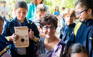 Susana Pçerez Quislant en el Aula de Educación Ambiental (Se abre en ventana nueva)