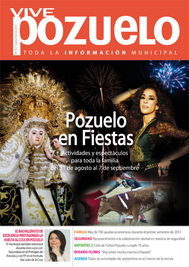 Revista Municipal Vive Pozuelo, Septiembre 2013