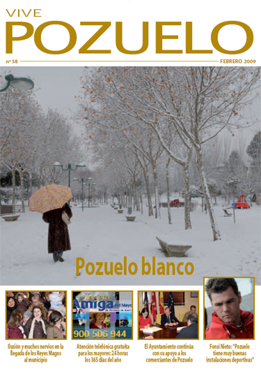 Revista municipal Vive Pozuelo, Febrero 2009