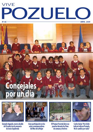 Revista municipal Vive Pozuelo, Abril 2009