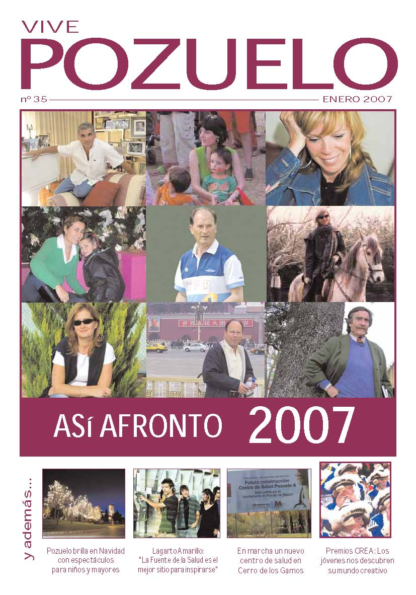 Revista municipal Vive Pozuelo, Enero 2007