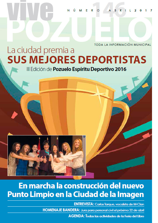 Portada Vive Pozuelo del mes de abril de 2017