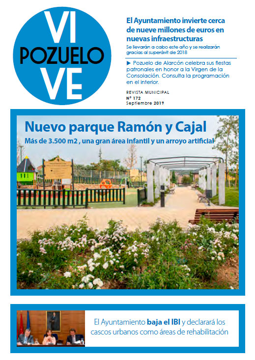 Portada Vive Pozuelo - septiembre 2019