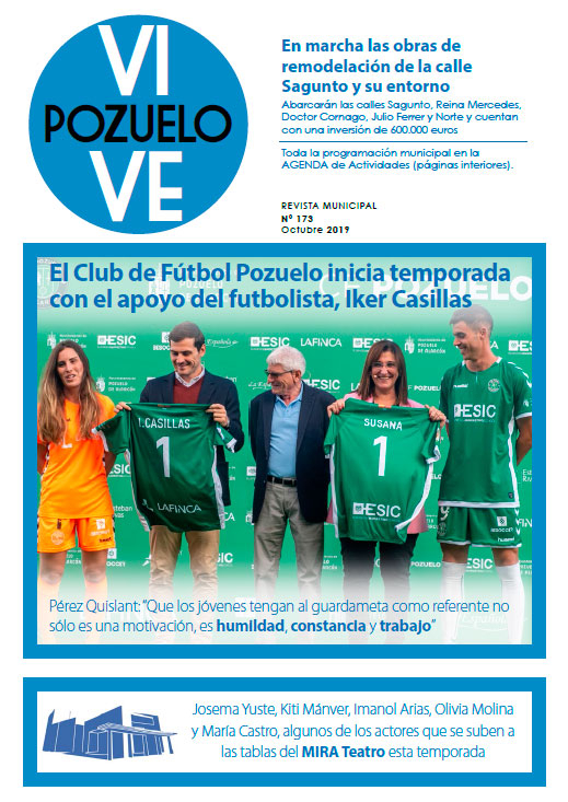 Portada Vive Pozuelo - octubre 2019