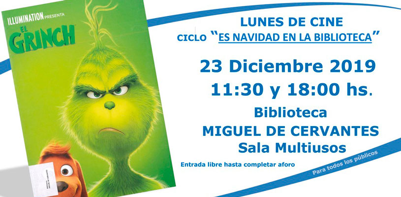 Lunes de cine: El Grinch (2018)