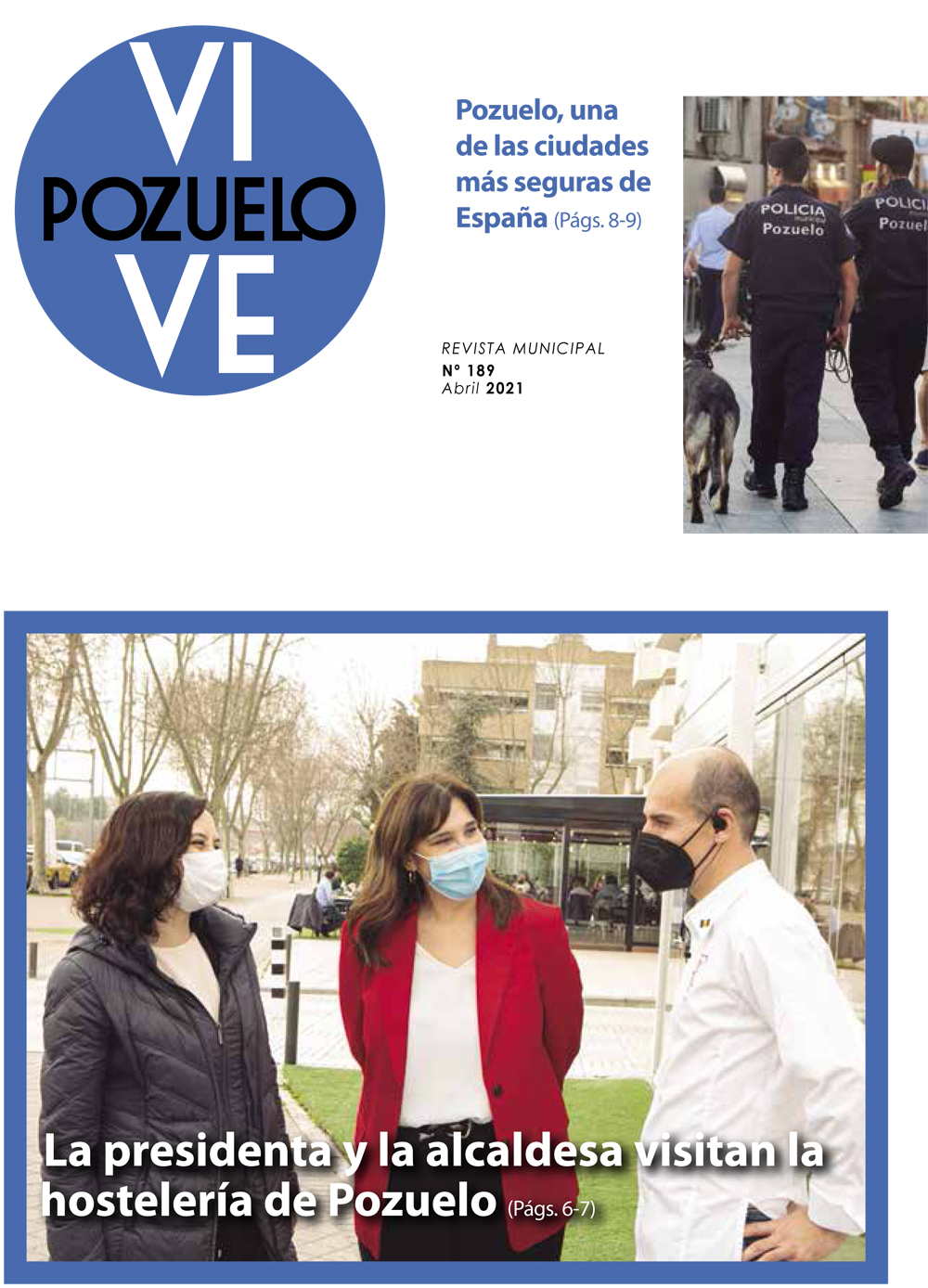 Portada Vive Pozuelo - abril 2021