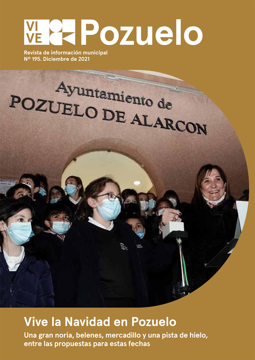 Portada revista Vive Pozuelo Diciembre 2021