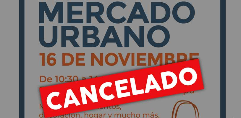 Mercado urbano cancelado