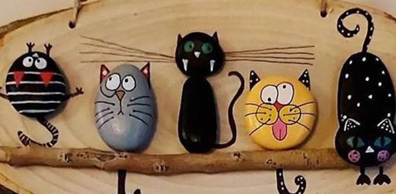 artesanías de gatos