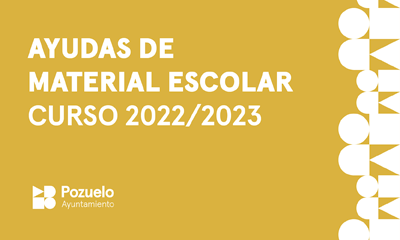 Ayudas de material escolar 2022
