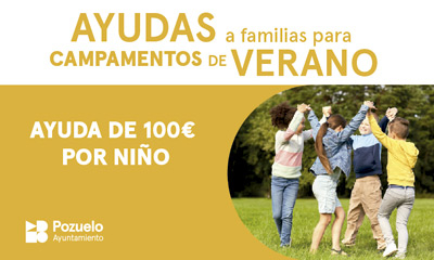 Ayudas a familias para campamentos y/o colonia urbanas verano 2023