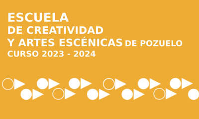 Banner Escuela de Creatividad y Artes Escénicas de Pozuelo