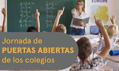Jornadas de Puertas Abiertas en Centros Educativos 2026/2027