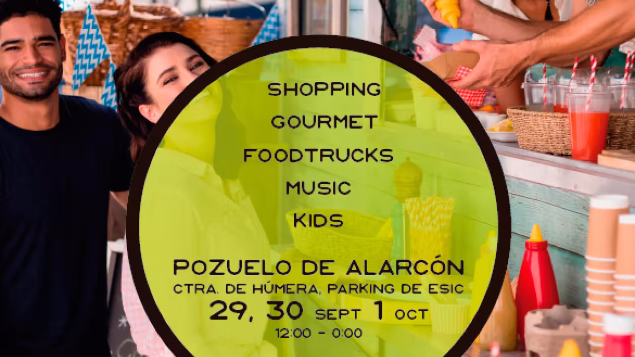 Cartel Pozuelo Food Truck