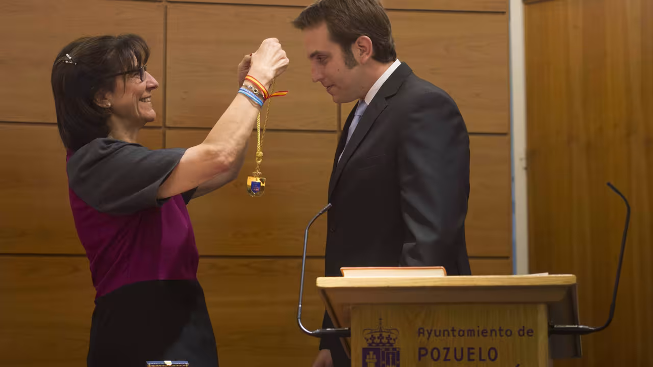 Toma de posesión del concejal David Rodríguez