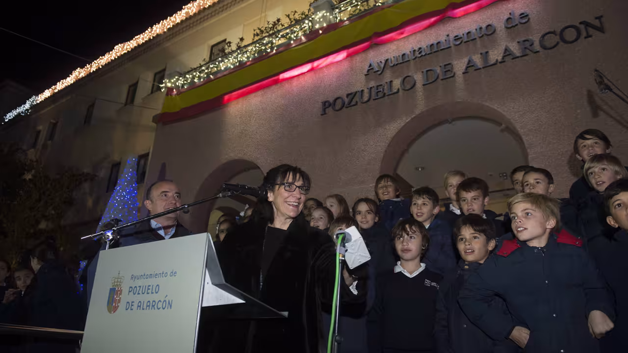 Encendido navideño en la Plaza Mayor