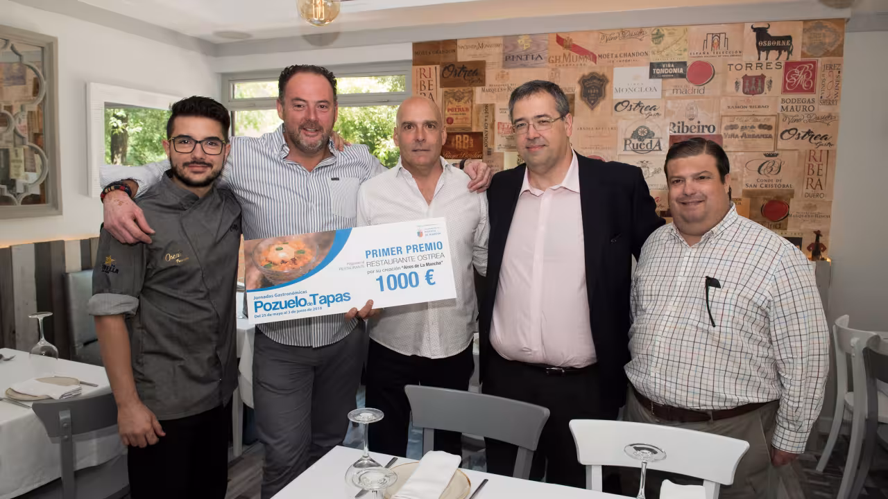 Primer premio Pozuelo de Tapas