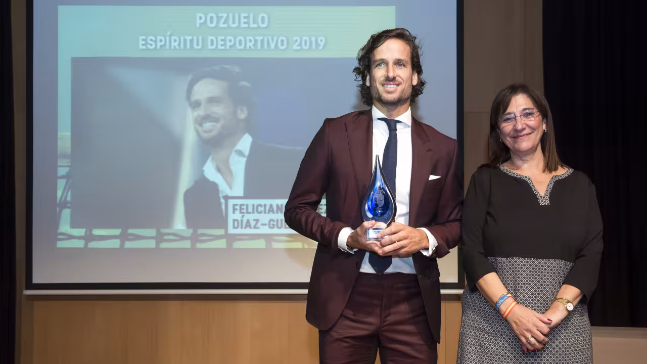 La alcaldesa Susana Pérez Quislant junto a Feliciano López