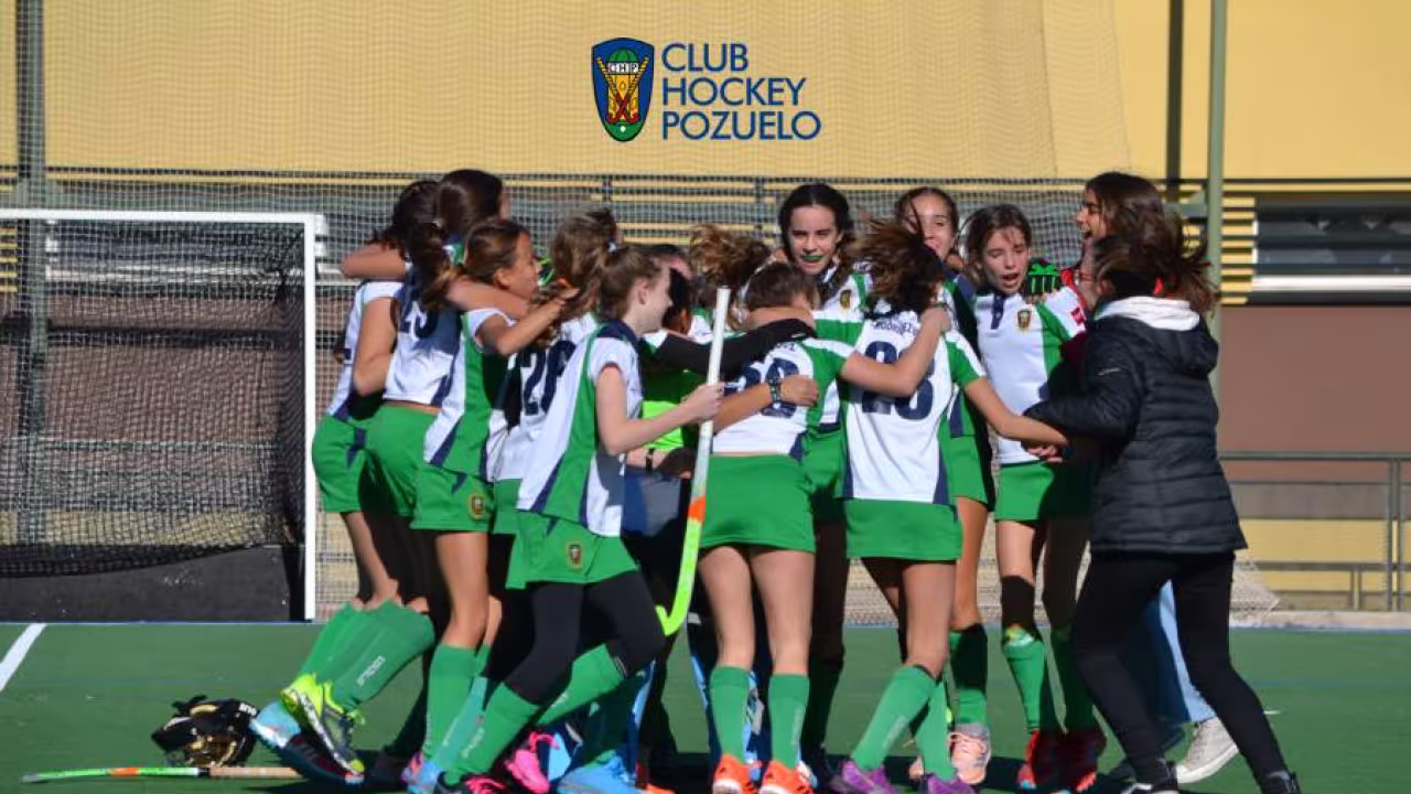 El infantil femenino del CH Pozuelo se proclama campeón de la Liga Madrileña de Hockey Hierba