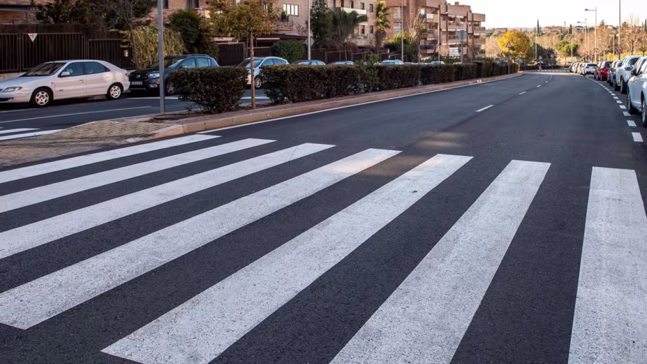 Calle asfaltada
