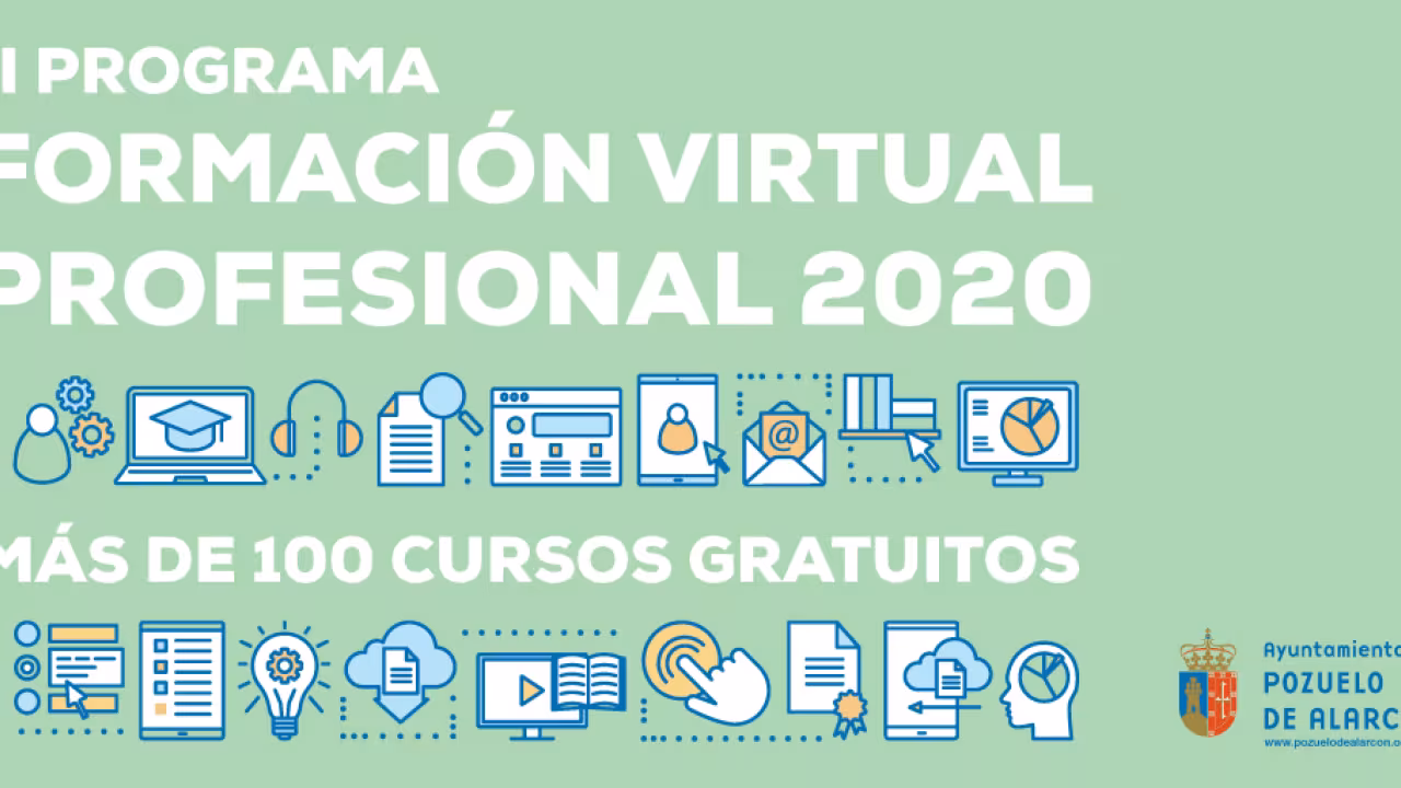 cartel formación virtual