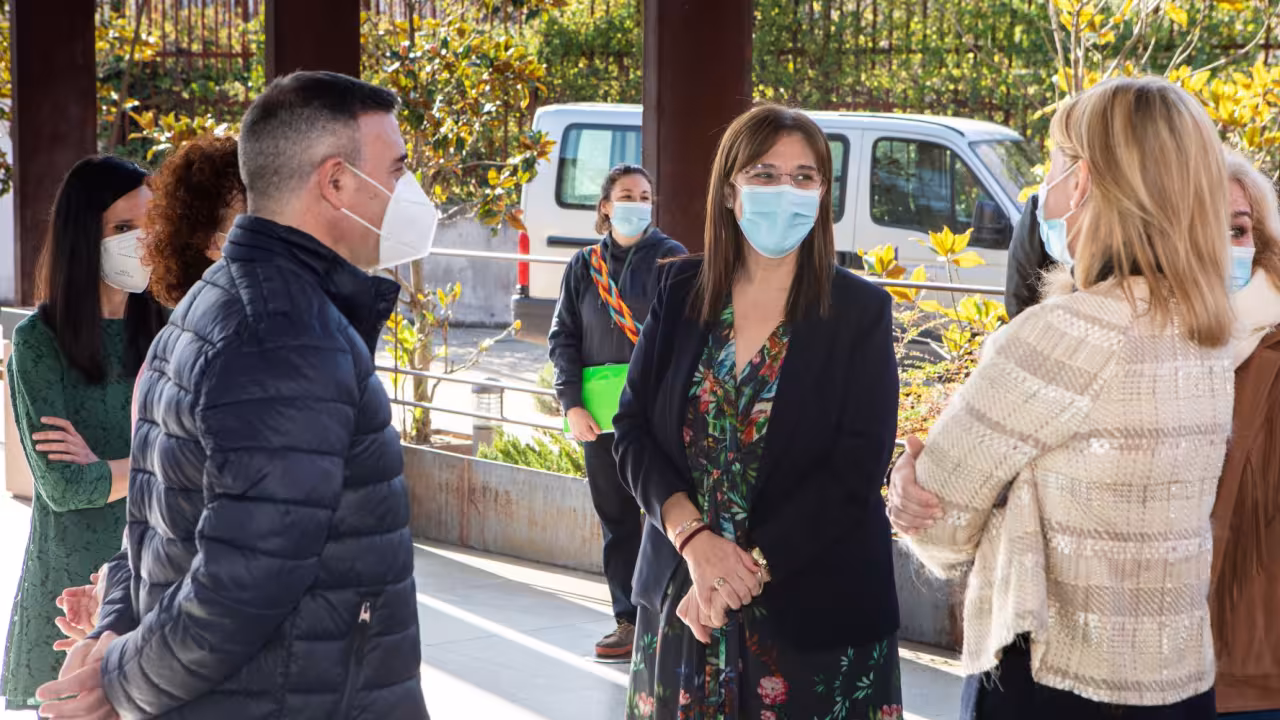 Acto en el Paseo de la Fama de la Escuela Municipal de Música y Danza