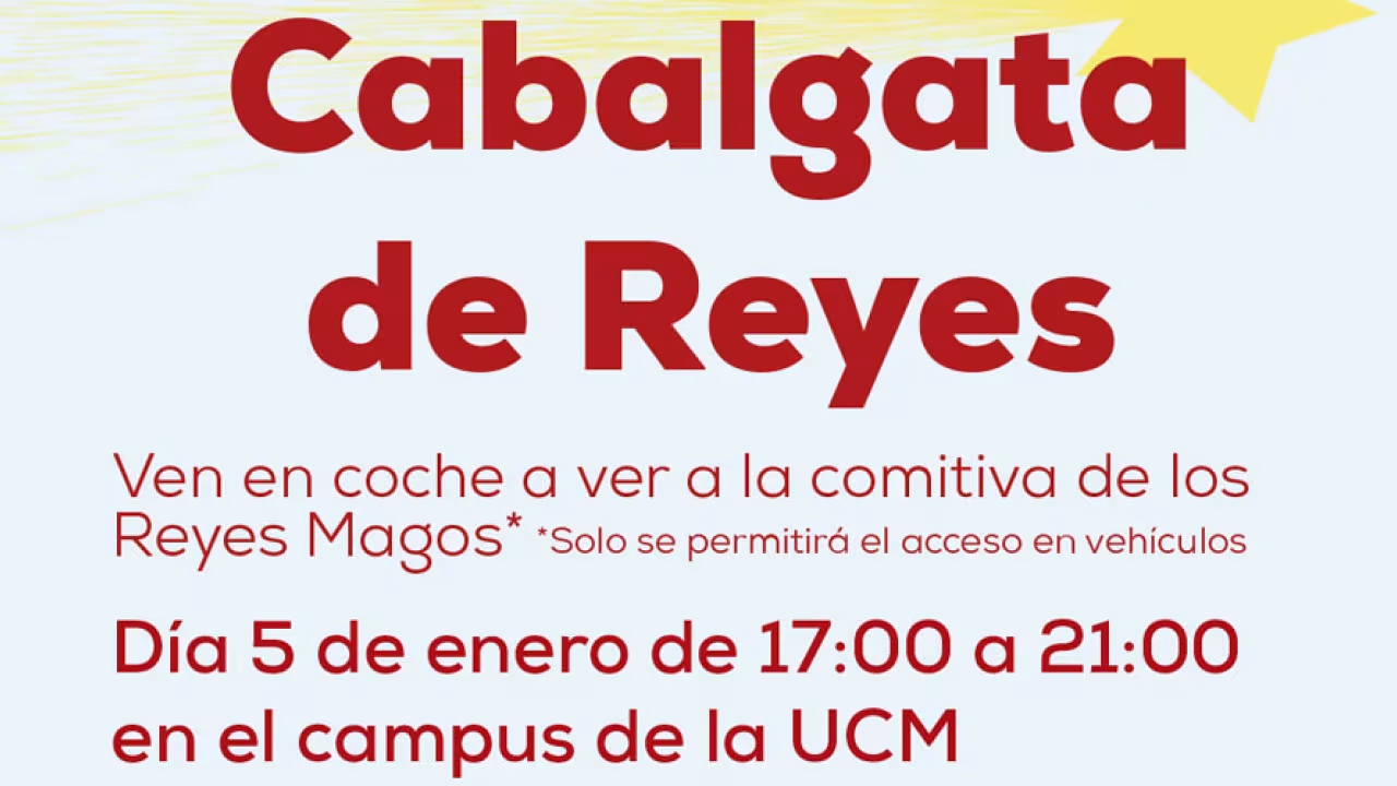 Cartel Cabalgata de Reyes