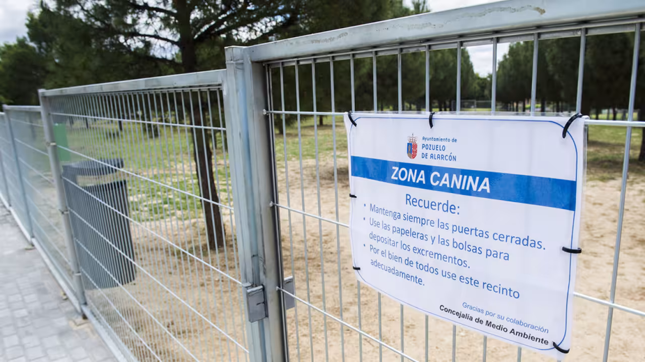 Área canina del parque Peñalara