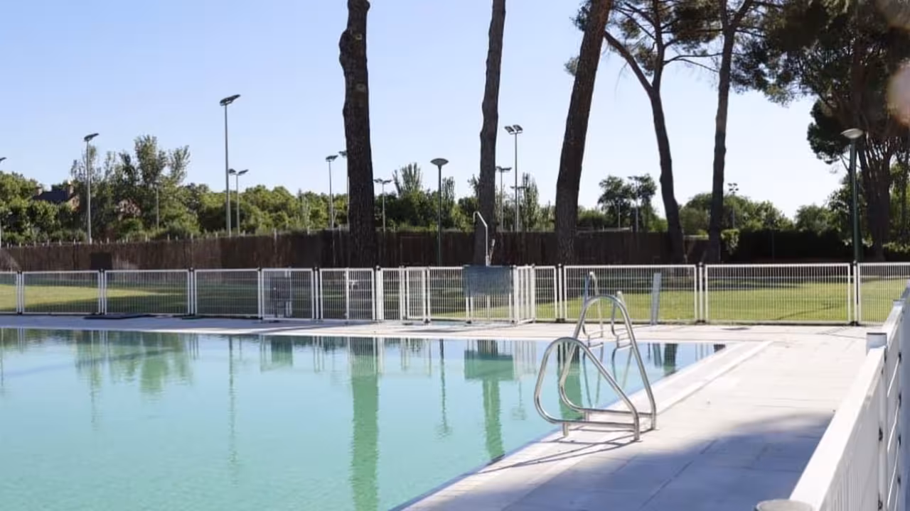 Imagen actual de la piscina 