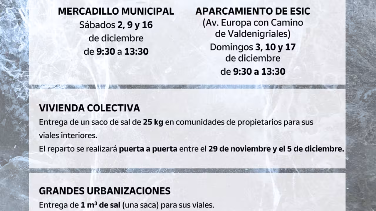 Entrega de sal