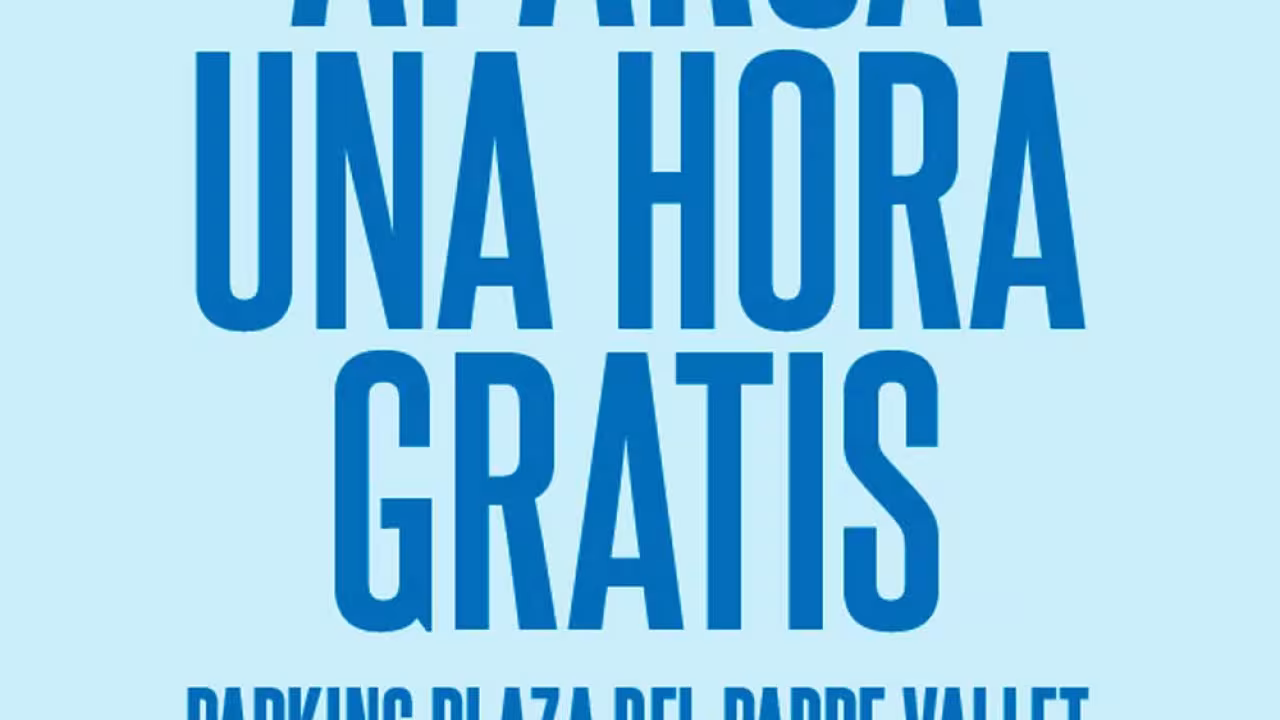 Aparcamiento 1 hora gratuita