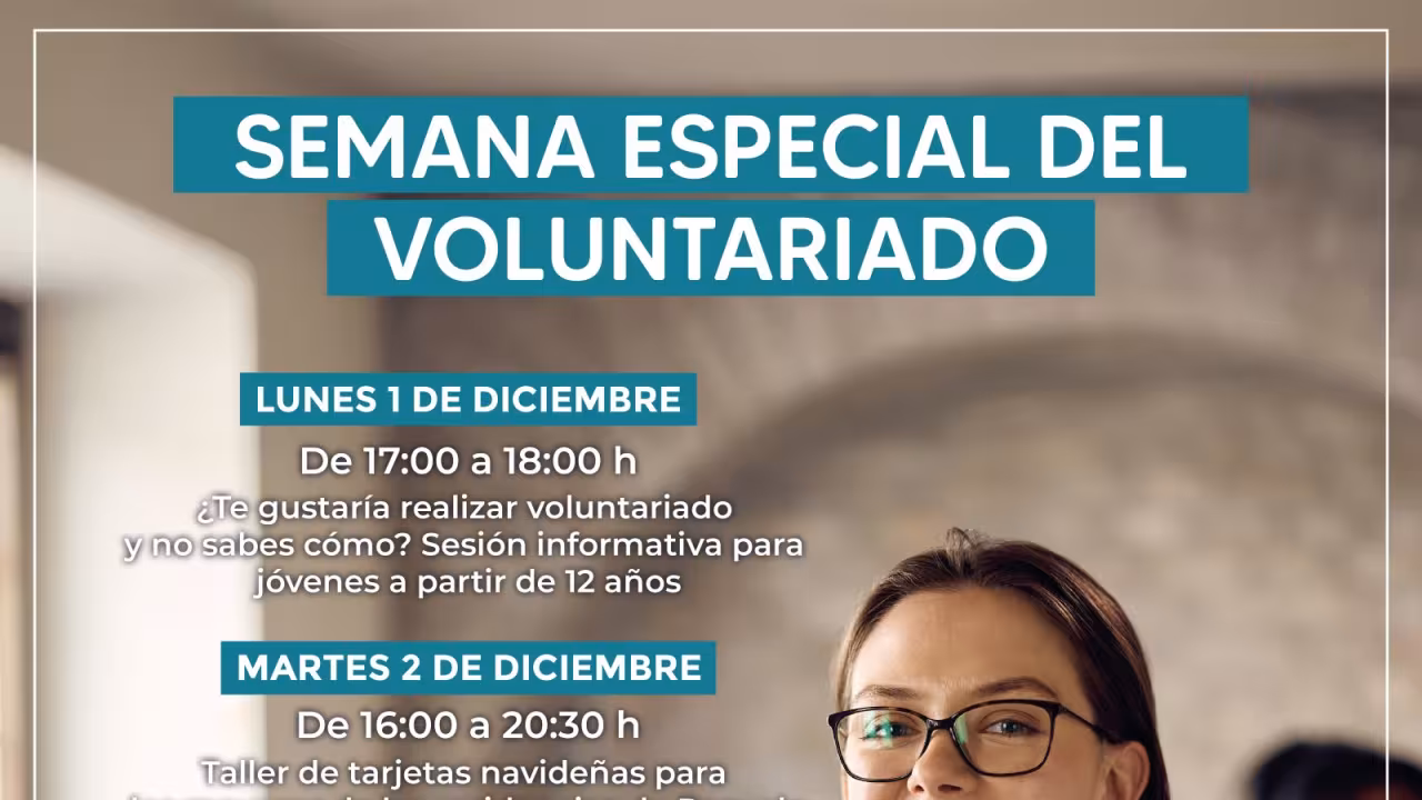 Cartel voluntariado