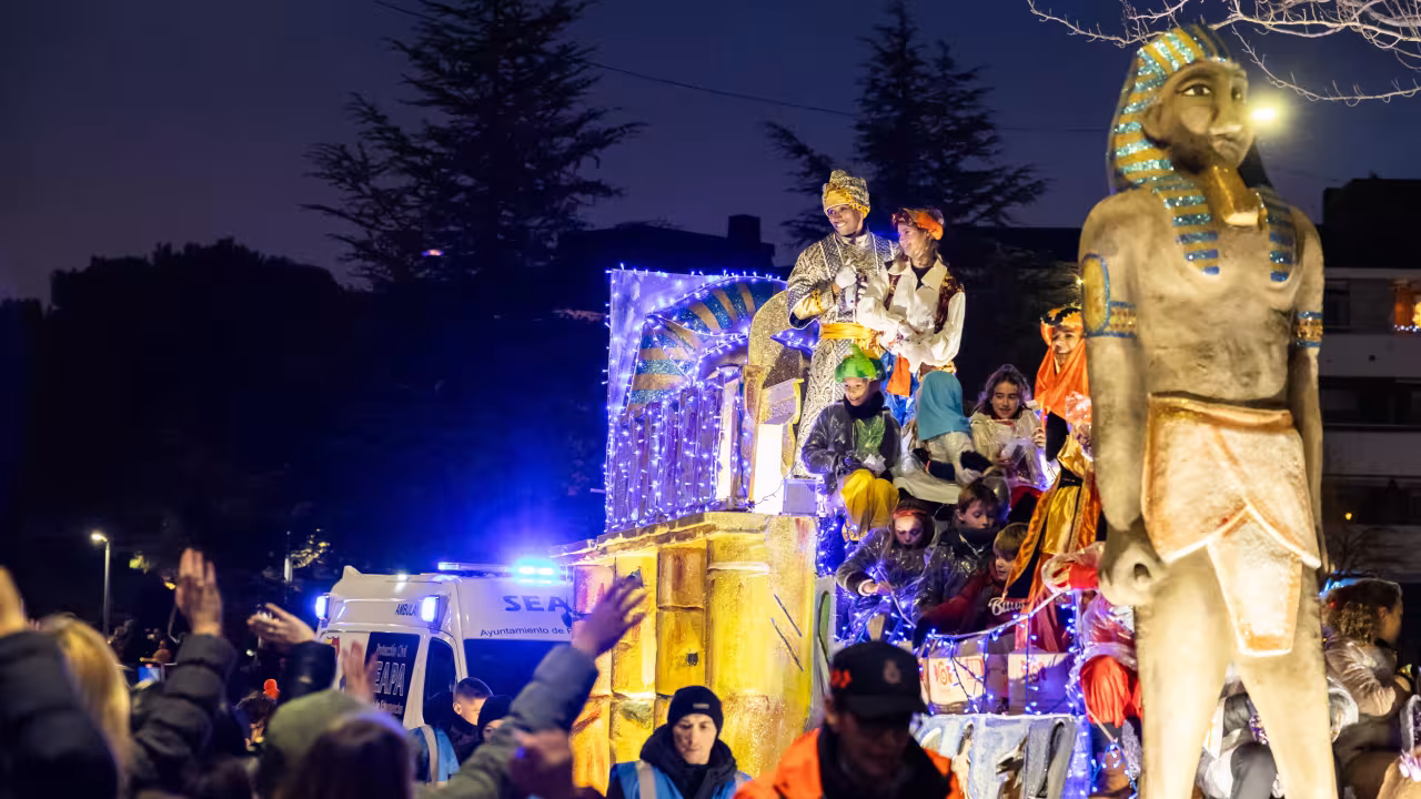 Cabalgata reyes magos imagen