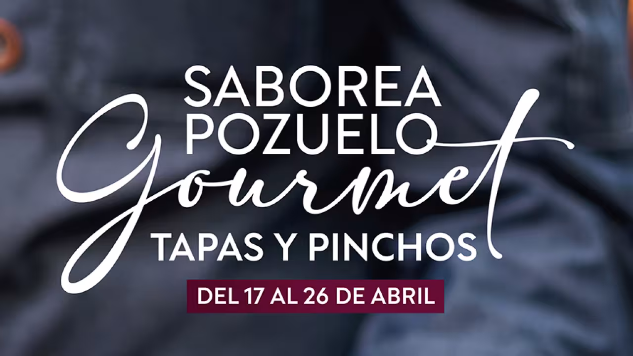 Cartel saborea Pozuelo abril 2026