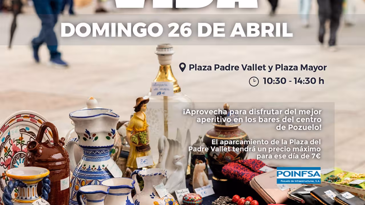 Cartel Mercado de segunda vida