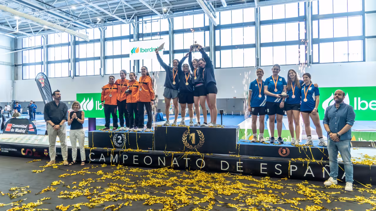 El Club de Esgrima Pozuelo firma un doblete histórico en el Campeonato de España absoluto