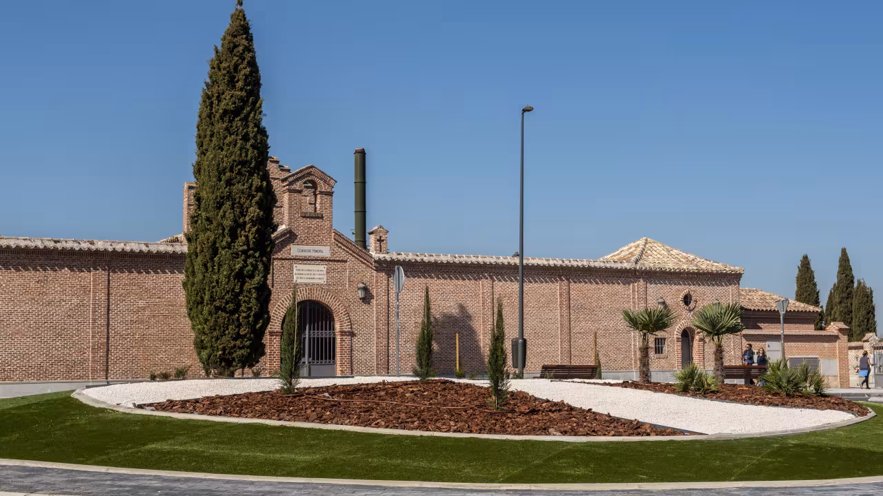 Plano general del Cementerio municipal de Pozuelo de Alarcón
