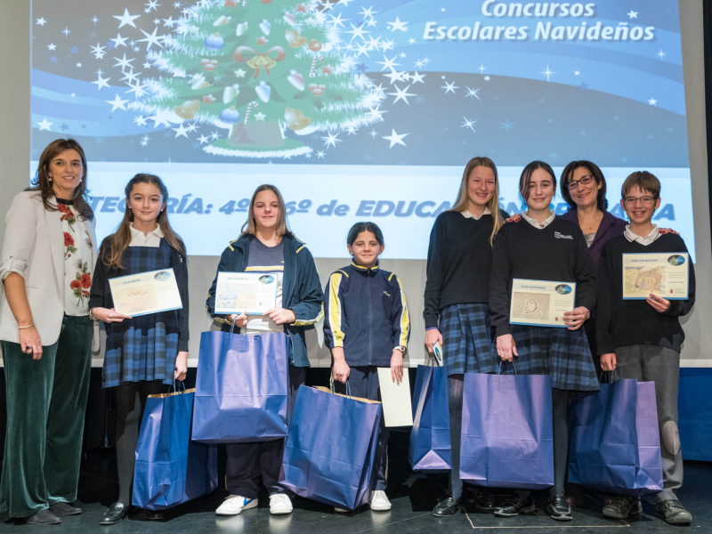 Entrega de Premios Concursos Escolares de Navidad