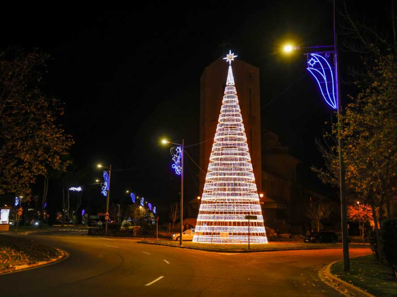 Luces de Navidad en Pozuelo de Alarcón