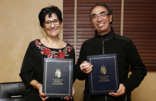 Firma convenio danza