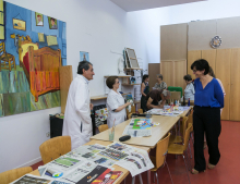 La alcaldesa, Susana Pérez Quislant, visita los talleres