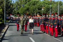 Un momento del desfile 