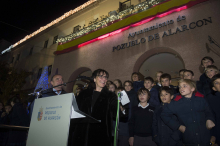 Encendido navideño en la Plaza Mayor